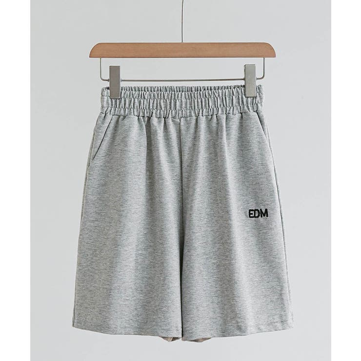 ワンポイントハーフスウェット夏服イージーショートパンツ | maison de LATIR | 詳細画像18 