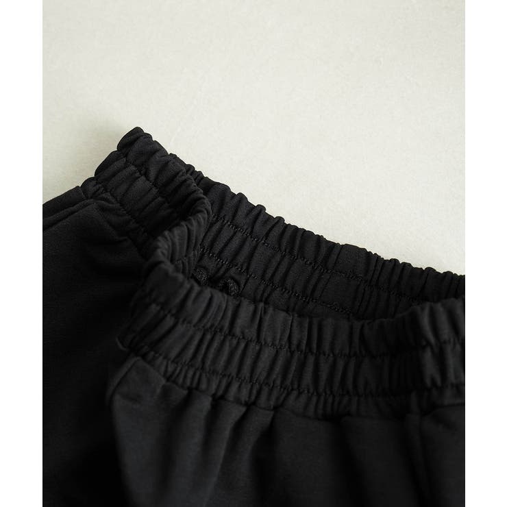 ワンポイントハーフスウェット夏服イージーショートパンツ | maison de LATIR | 詳細画像29 