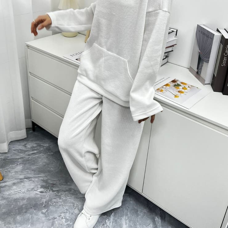 カジュアルにラフな着心地セットアップ レディース セットアップ | maison de LATIR | 詳細画像26 