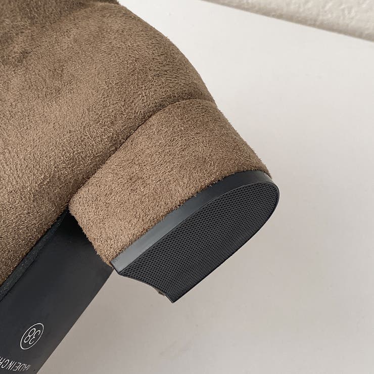 心地よい履き心地。スウェード調上品 春ショートブーツ レディース | maison de LATIR | 詳細画像26 