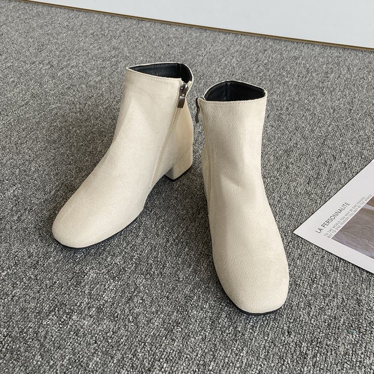 心地よい履き心地。スウェード調上品 春ショートブーツ レディース | maison de LATIR | 詳細画像30 