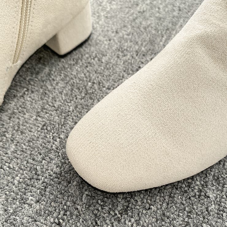 心地よい履き心地。スウェード調上品 春ショートブーツ レディース | maison de LATIR | 詳細画像33 