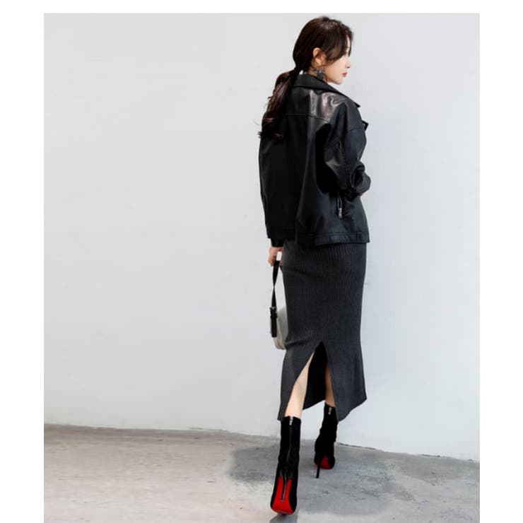 上品シルエット。ピンヒールレッドソール美脚ショートブーツ オフィスカジュアル 大人 | maison de LATIR | 詳細画像15 