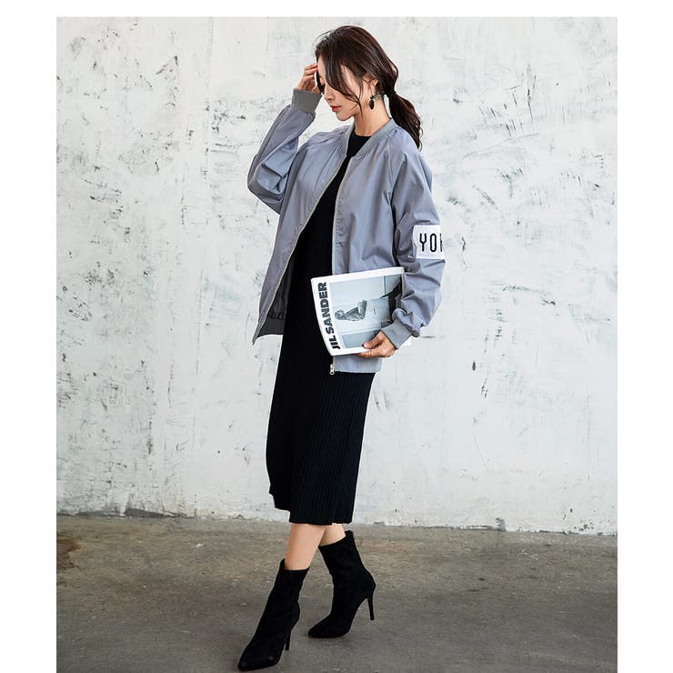 上品シルエット。ピンヒールレッドソール美脚ショートブーツ オフィスカジュアル 大人 | maison de LATIR | 詳細画像17 