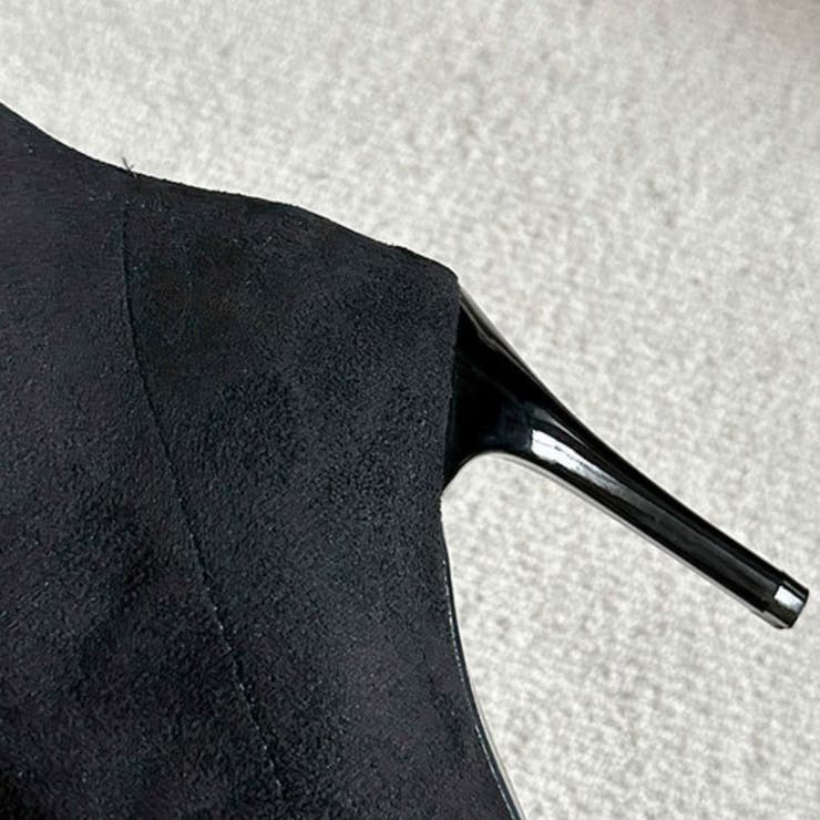 上品シルエット。ピンヒールレッドソール美脚ショートブーツ オフィスカジュアル 大人 | maison de LATIR | 詳細画像8 