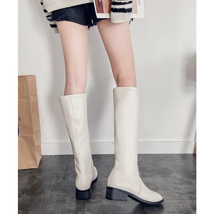 ジョッキーブーツ ニーハイブーツ ロングブーツ | maison de LATIR | 詳細画像14 