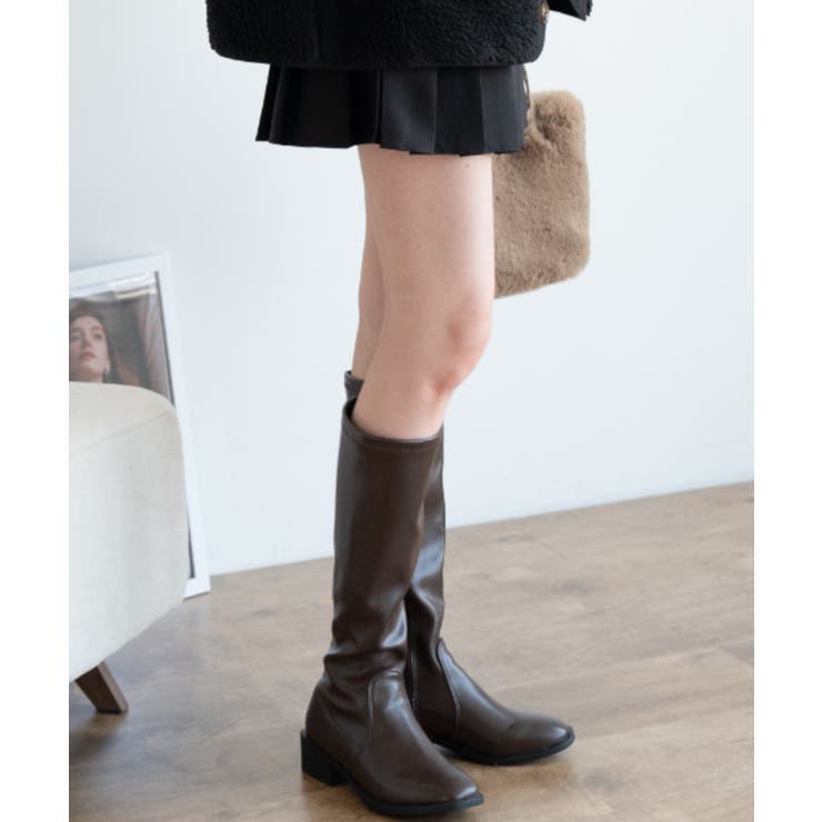 ジョッキーブーツ ニーハイブーツ ロングブーツ | maison de LATIR | 詳細画像18 