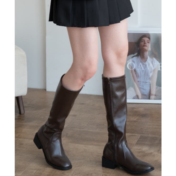 ジョッキーブーツ ニーハイブーツ ロングブーツ | maison de LATIR | 詳細画像21 