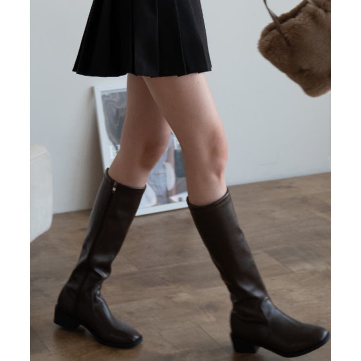 ジョッキーブーツ ニーハイブーツ ロングブーツ | maison de LATIR | 詳細画像23 