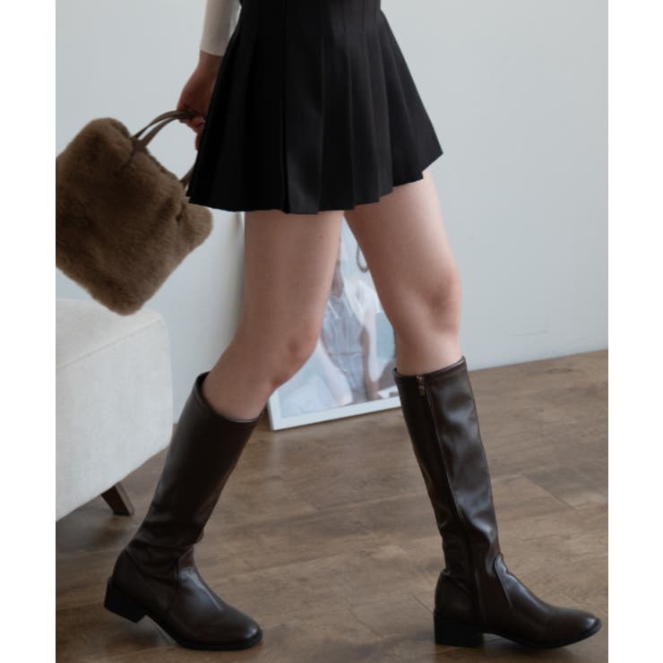 ジョッキーブーツ ニーハイブーツ ロングブーツ | maison de LATIR | 詳細画像24 