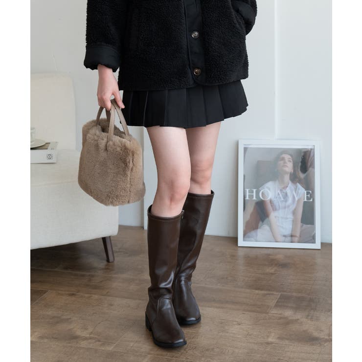 ジョッキーブーツ ニーハイブーツ ロングブーツ | maison de LATIR | 詳細画像34 