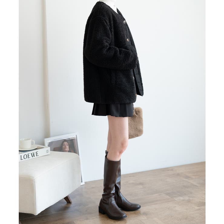 ジョッキーブーツ ニーハイブーツ ロングブーツ | maison de LATIR | 詳細画像37 