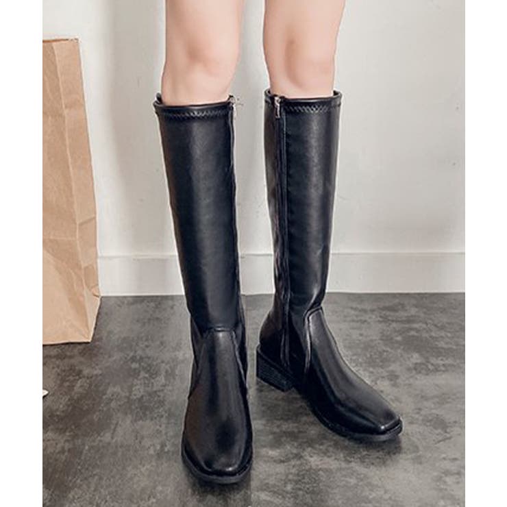 ジョッキーブーツ ニーハイブーツ ロングブーツ | maison de LATIR | 詳細画像6 