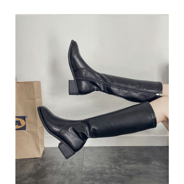 ジョッキーブーツ ニーハイブーツ ロングブーツ | maison de LATIR | 詳細画像8 