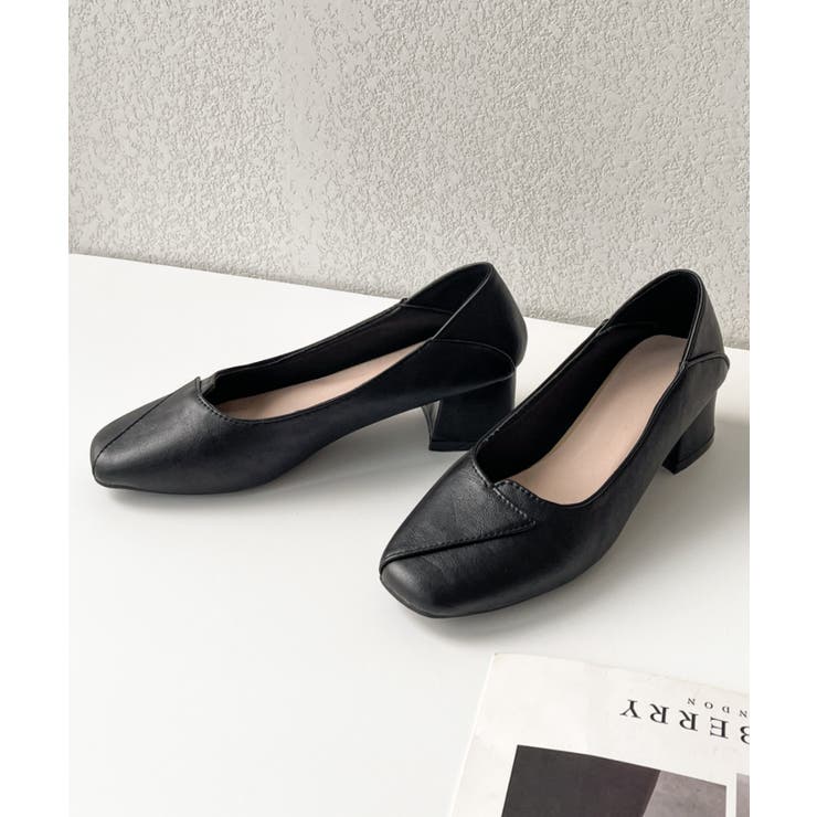 レペット バレエシューズ パンプス チャンキーヒール ローヒール 37 黒 repetto（レペット） セール30%OFF シューズ レディース フラット