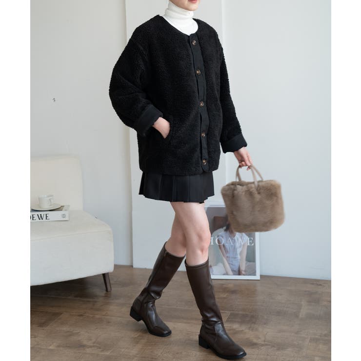 インナーパンツ付きで動きやすいハイウエストプリーツスカート ハイライズスカート … | maison de LATIR | 詳細画像28 