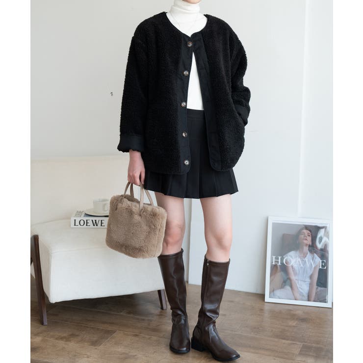 インナーパンツ付きで動きやすいハイウエストプリーツスカート ハイライズスカート … | maison de LATIR | 詳細画像29 