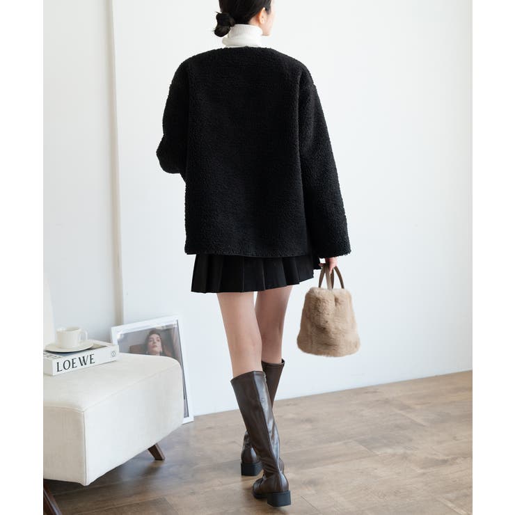 インナーパンツ付きで動きやすいハイウエストプリーツスカート ハイライズスカート … | maison de LATIR | 詳細画像31 