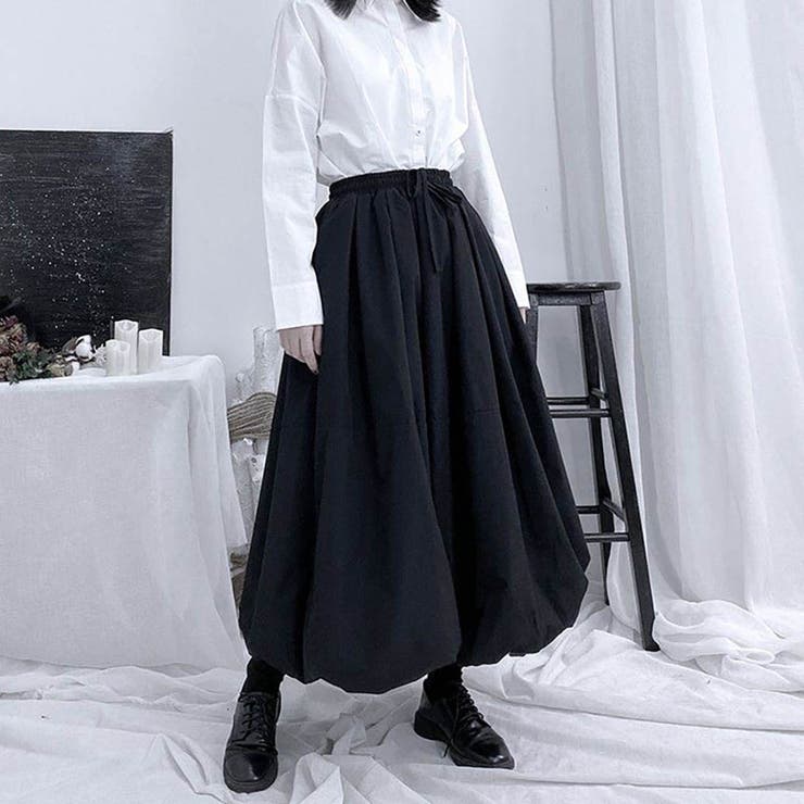 春に向けて着痩せ見えが叶う大人可愛い上品バルーンスカート | maison de LATIR | 詳細画像24 