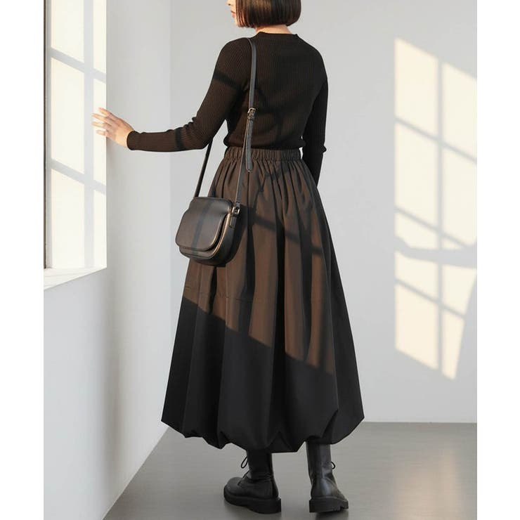 春に向けて着痩せ見えが叶う大人可愛い上品バルーンスカート | maison de LATIR | 詳細画像5 