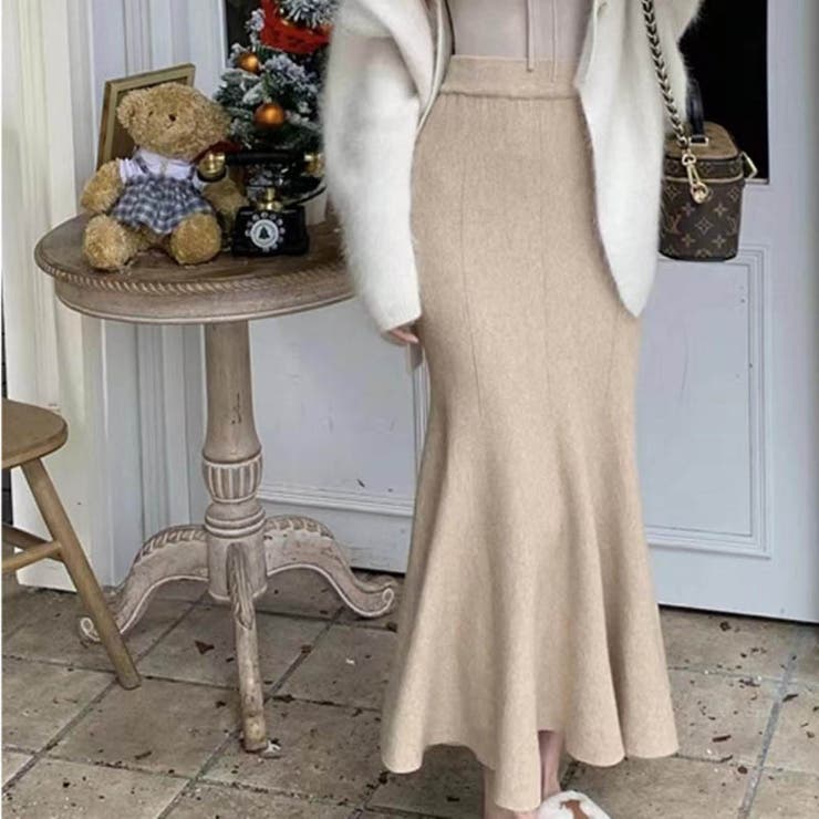 美スタイルを引き立ててくれるマーメードラインスカート 良質 フレア | maison de LATIR | 詳細画像15 