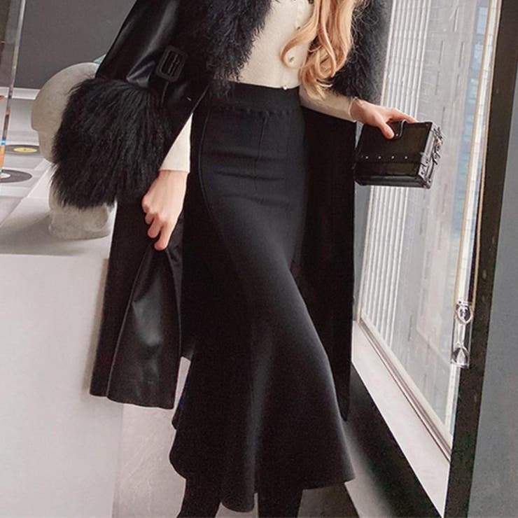 美スタイルを引き立ててくれるマーメードラインスカート 良質 フレア | maison de LATIR | 詳細画像21 