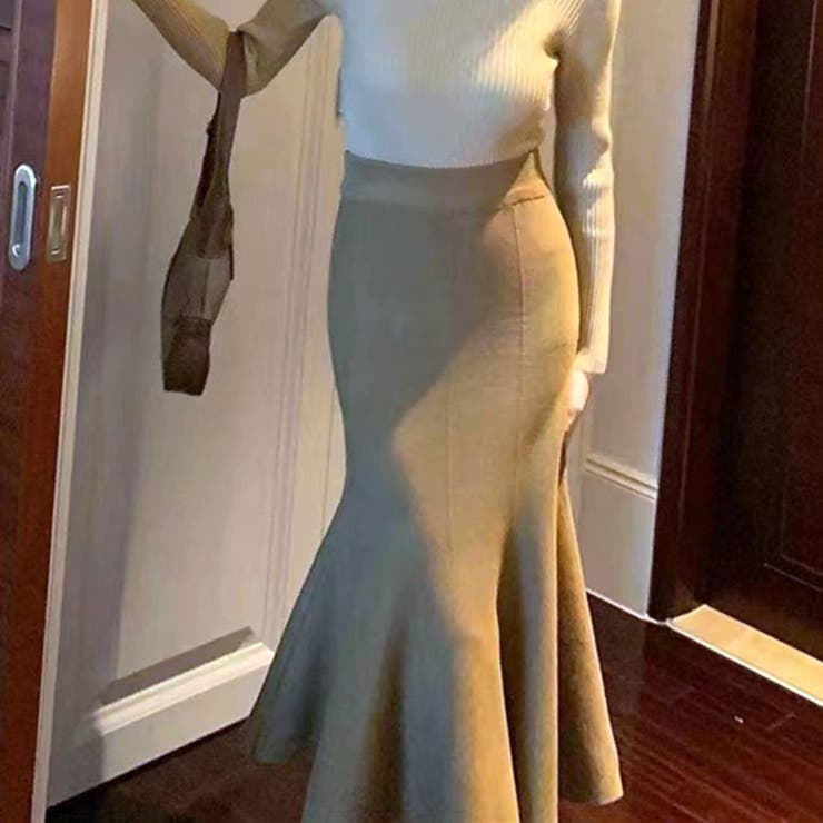 美スタイルを引き立ててくれるマーメードラインスカート 良質 フレア | maison de LATIR | 詳細画像24 