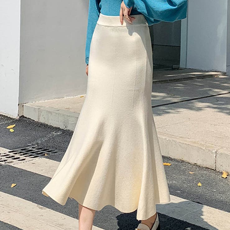 美スタイルを引き立ててくれるマーメードラインスカート 良質 フレア | maison de LATIR | 詳細画像4 