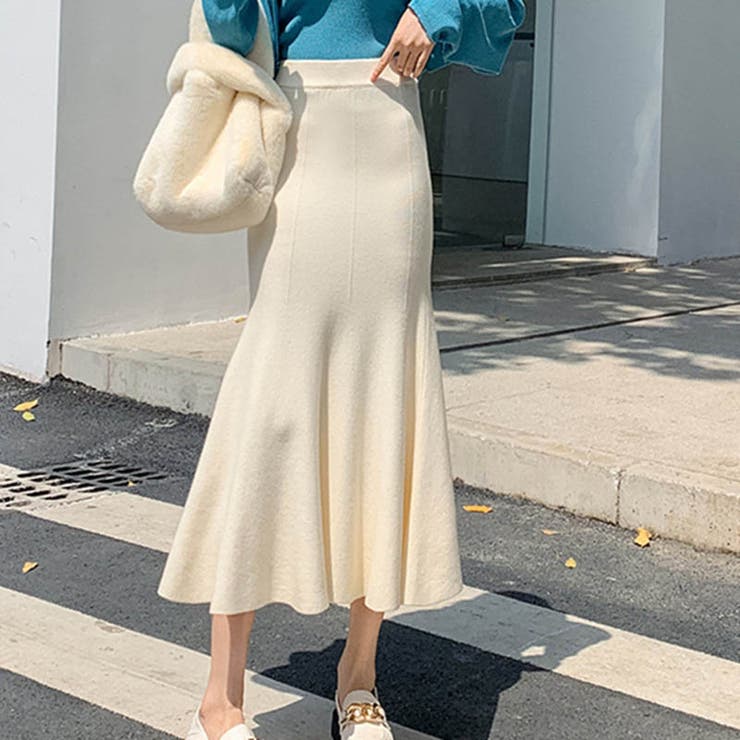 美スタイルを引き立ててくれるマーメードラインスカート 良質 フレア | maison de LATIR | 詳細画像5 