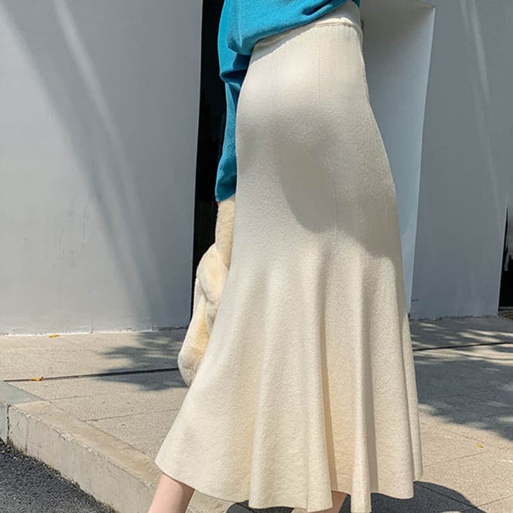 美スタイルを引き立ててくれるマーメードラインスカート 良質 フレア | maison de LATIR | 詳細画像6 