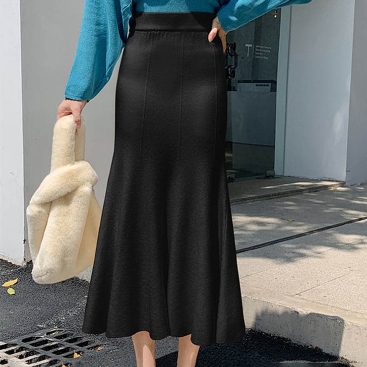 美スタイルを引き立ててくれるマーメードラインスカート 良質 フレア | maison de LATIR | 詳細画像9 