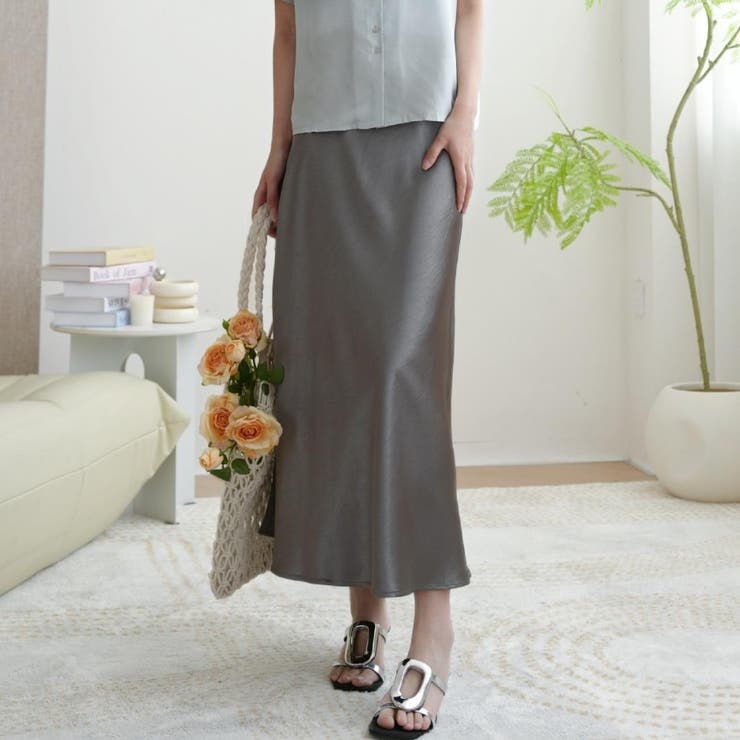 上品に大人っぽさを引き立てるマキシスカート ボトム フレアスカート | maison de LATIR | 詳細画像11 