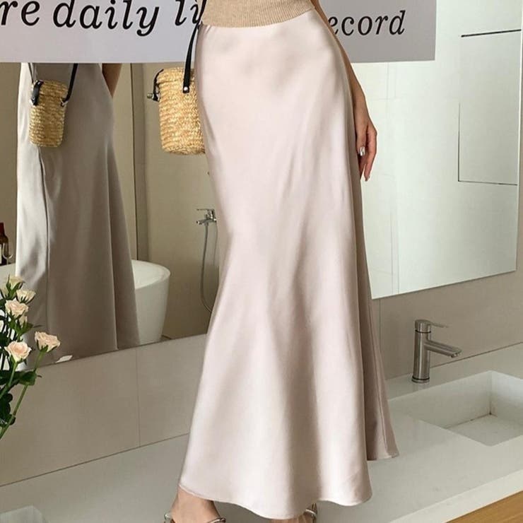 上品に大人っぽさを引き立てるマキシスカート ボトム フレアスカート | maison de LATIR | 詳細画像14 