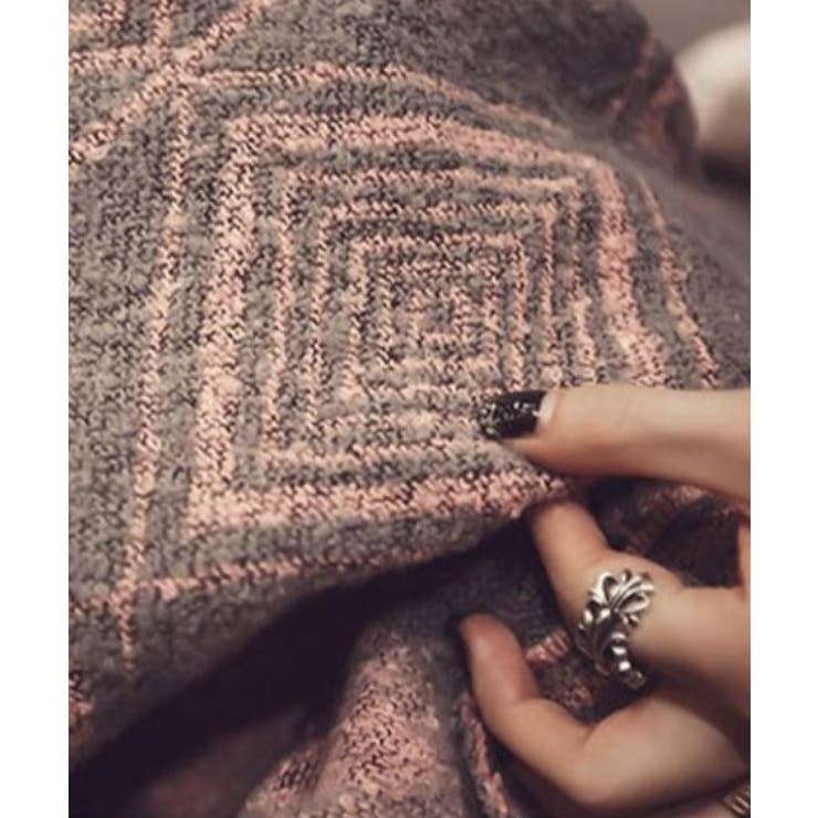 幾何学模様 ストール ストール | maison de LATIR | 詳細画像9 