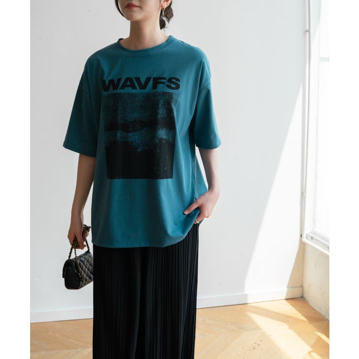 【 JEANS】★オーバーサイズピットテリーTシャツ★正規品☆ CORNERS tシャツ ピグメントBEARオーバーサイズTシャツ