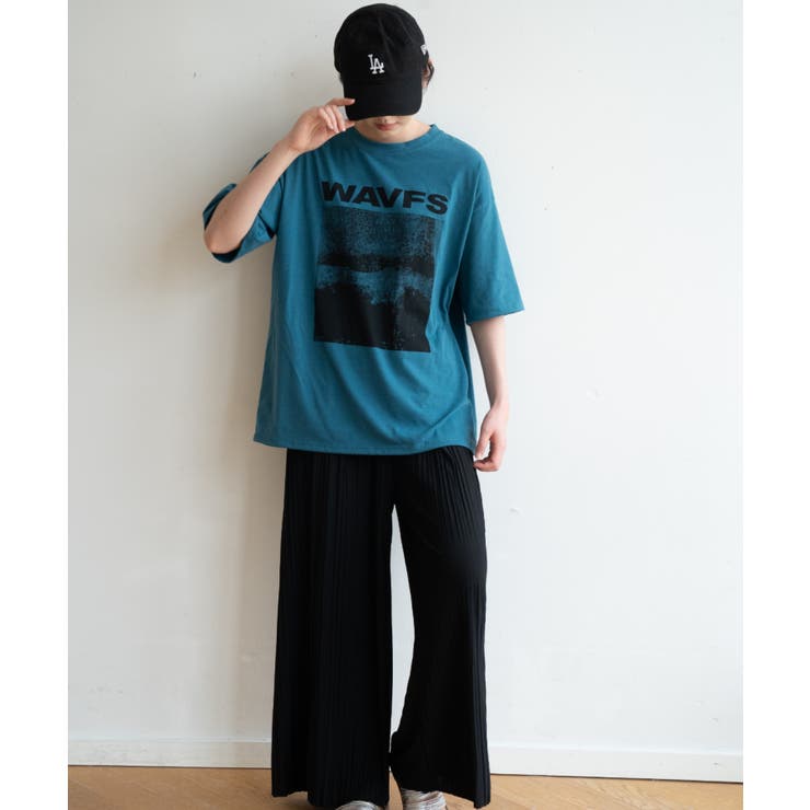 ビッグシルエットが可愛いオーバーサイズTシャツ カジュアル