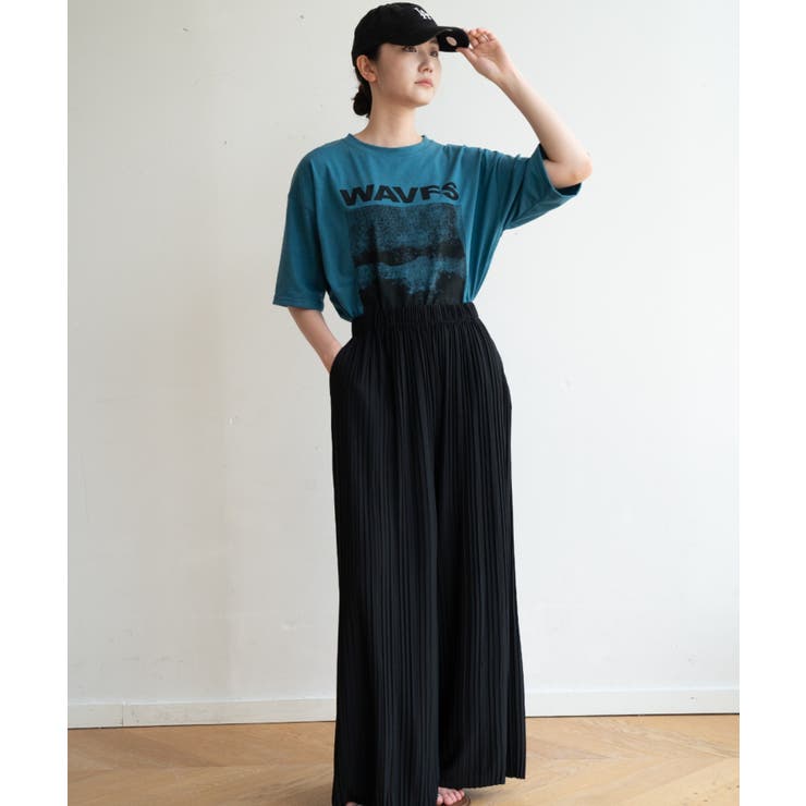 ビッグシルエットが可愛いオーバーサイズTシャツ カジュアル ミドル丈 | maison de LATIR | 詳細画像26 