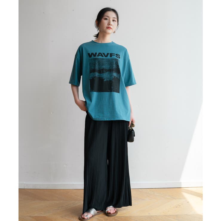 ビッグシルエットが可愛いオーバーサイズTシャツ カジュアル ミドル丈 | maison de LATIR | 詳細画像28 