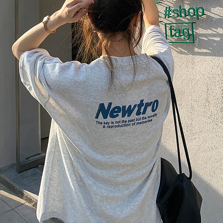 ビッグシルエットが可愛いオーバーサイズTシャツ カジュアル ミドル丈 | maison de LATIR | 詳細画像53 