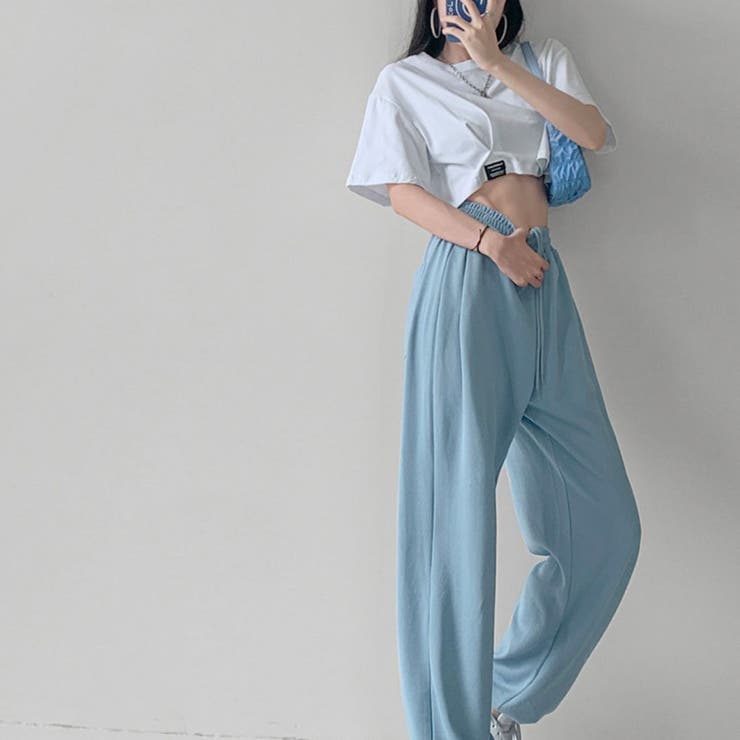 大人カジュアル今夏トレンドの半袖クロップドTシャツ。イチオシ夏服ショート丈T。 | maison de LATIR | 詳細画像13 