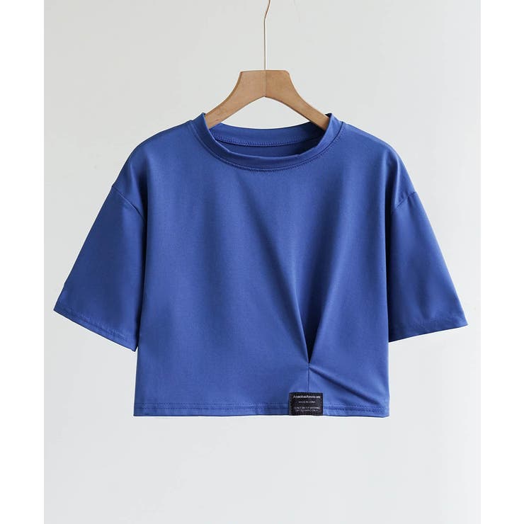 大人カジュアル今夏トレンドの半袖クロップドTシャツ。イチオシ夏服ショート丈T。 | maison de LATIR | 詳細画像22 