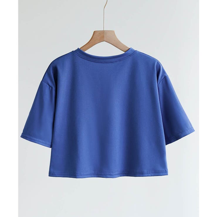 大人カジュアル今夏トレンドの半袖クロップドTシャツ。イチオシ夏服ショート丈T。 | maison de LATIR | 詳細画像23 