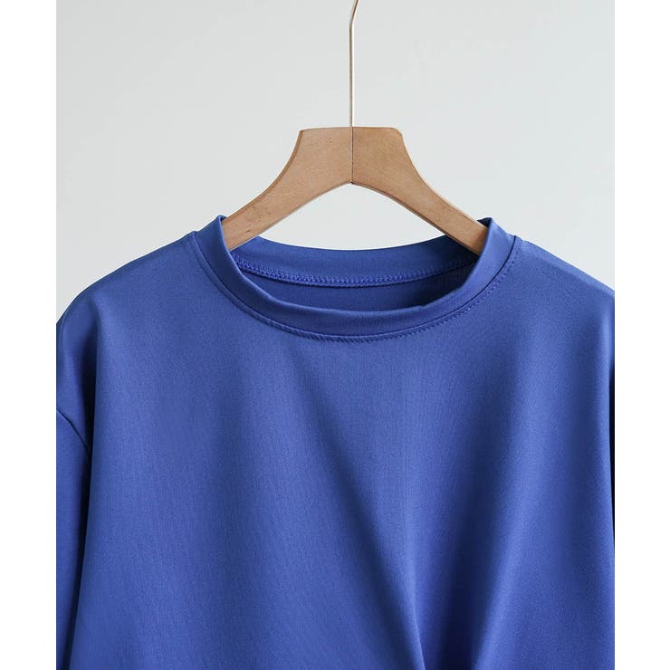 大人カジュアル今夏トレンドの半袖クロップドTシャツ。イチオシ夏服ショート丈T。 | maison de LATIR | 詳細画像26 