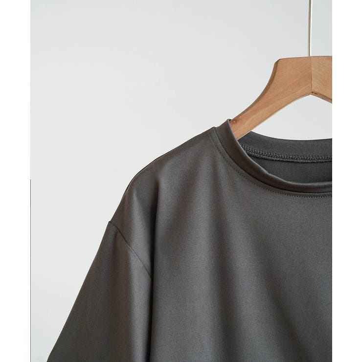 大人カジュアル今夏トレンドの半袖クロップドTシャツ。イチオシ夏服ショート丈T。 | maison de LATIR | 詳細画像36 