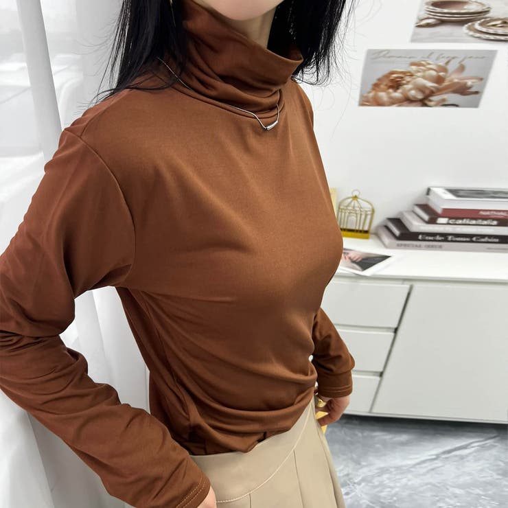 【暖か裏起毛！！】着膨れなし！シワなし、速乾生地で冬に大活躍！滑らか快適肌さわり… | maison de LATIR | 詳細画像29 