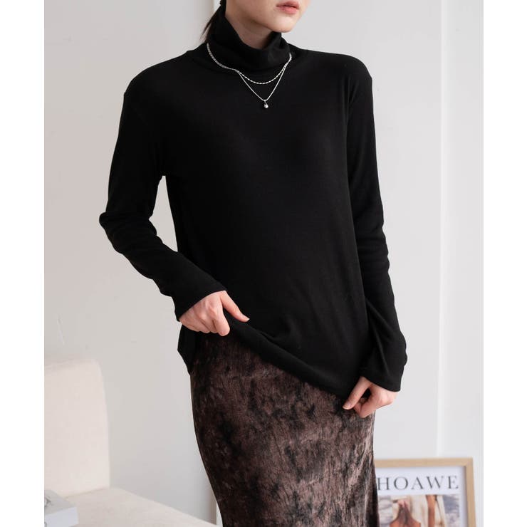 【暖か裏起毛！！】着膨れなし！シワなし、速乾生地で冬に大活躍！滑らか快適肌さわり… | maison de LATIR | 詳細画像43 