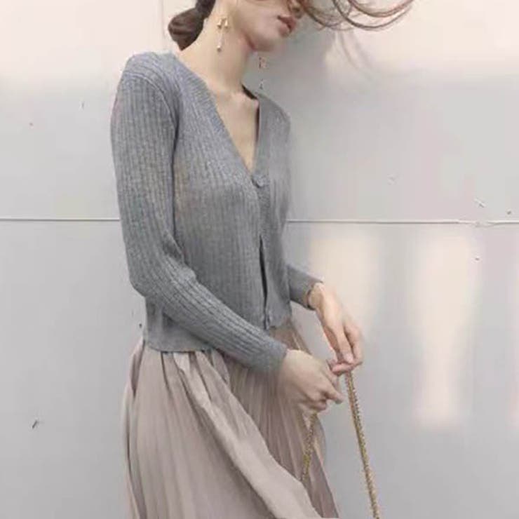 アウター カーディガン ショート丈 | maison de LATIR | 詳細画像14 