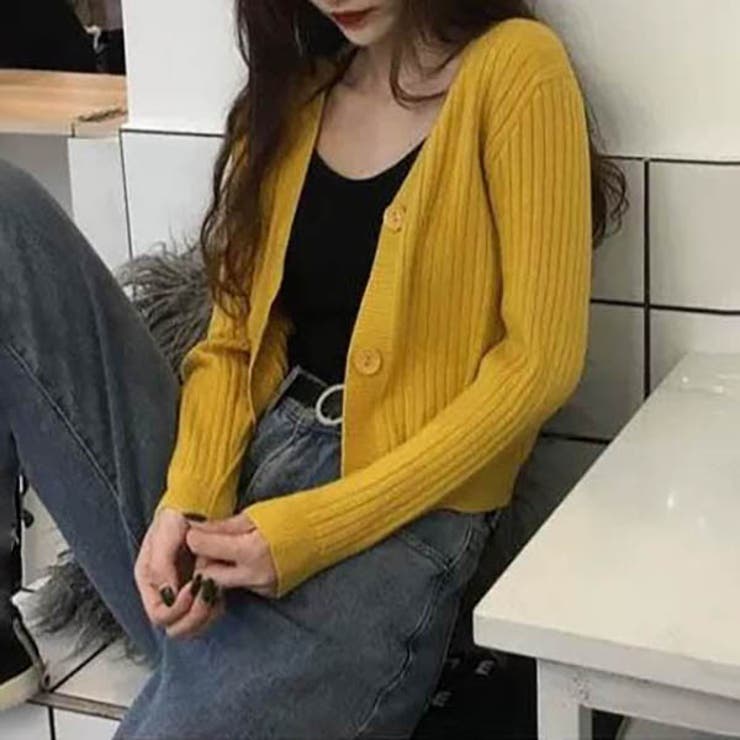 アウター カーディガン ショート丈 | maison de LATIR | 詳細画像18 