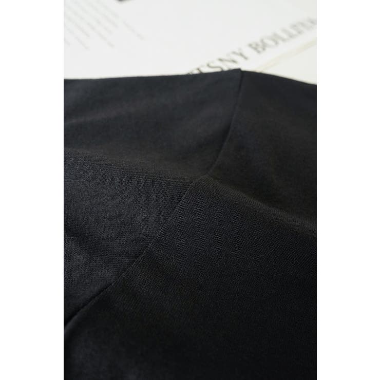 サラッと生地が気持ち良い！冬に活躍バックロゴ入りゆったりトップス 服 体系カバー | maison de LATIR | 詳細画像42 