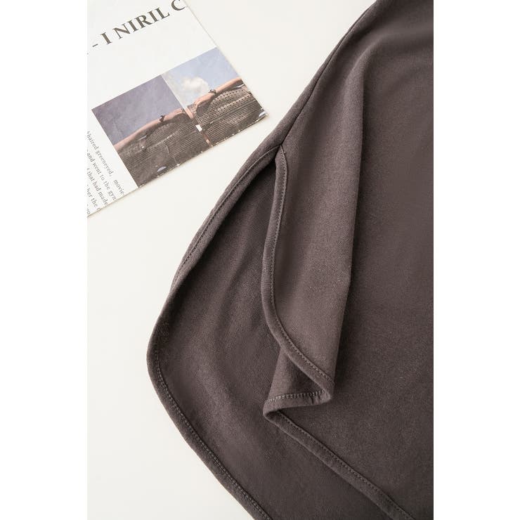 サラッと生地が気持ち良い！冬に活躍バックロゴ入りゆったりトップス 服 体系カバー | maison de LATIR | 詳細画像52 